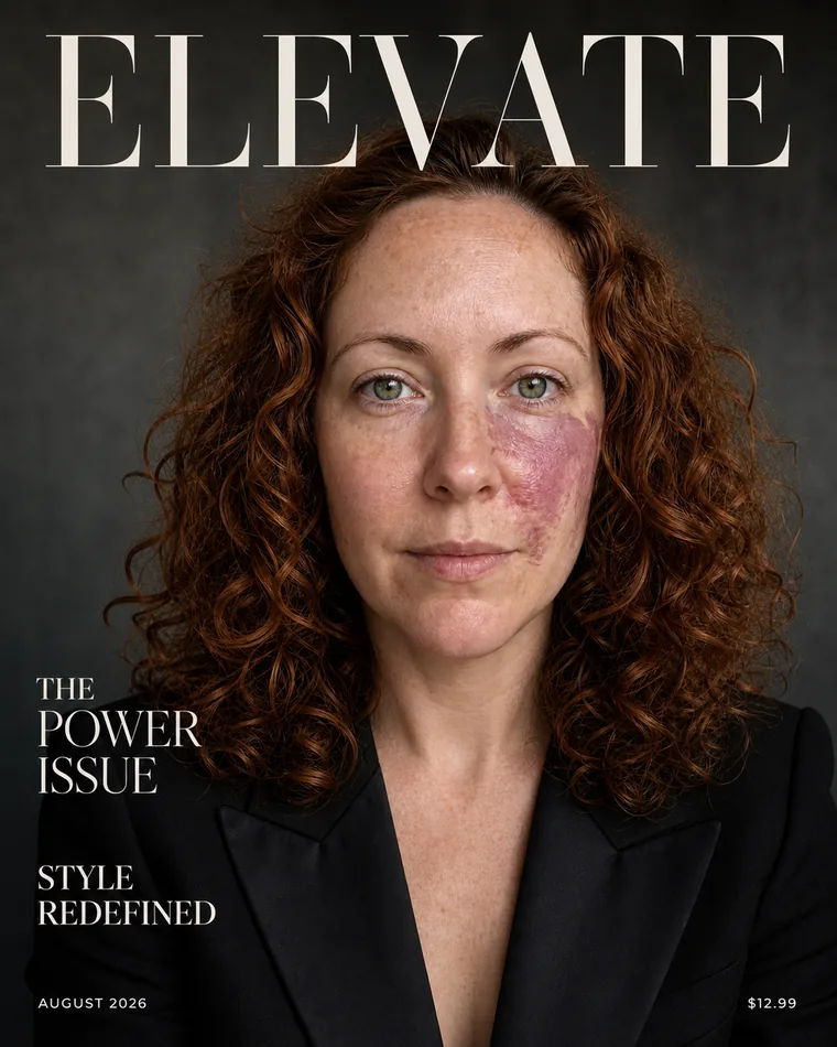 ELEVATE output for synthetic case 18, scored 10 out of 10 for identity preservation